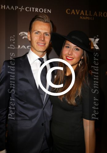 Amsterdam 8 november 2014
JFK Gala in de harbour club. Jeroen Mul met vriendin