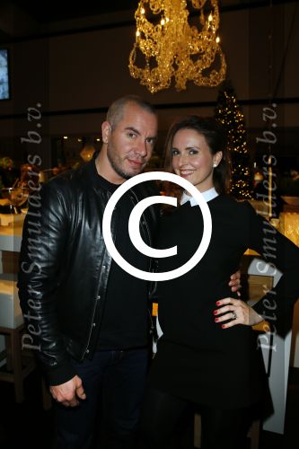Amsterdam 11 december 2014
Luxery fair vip avond in de RAI. Jeroen v Koningsbrugge met zijn vrouw Marie Claire Witlox