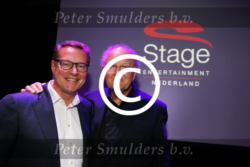 Amsterdam 17 december 2014
Joop v d Ende en Albert Verlinde maken bekend op persconferentie in gebouw van Stage holding dat ze samen gaan werken.