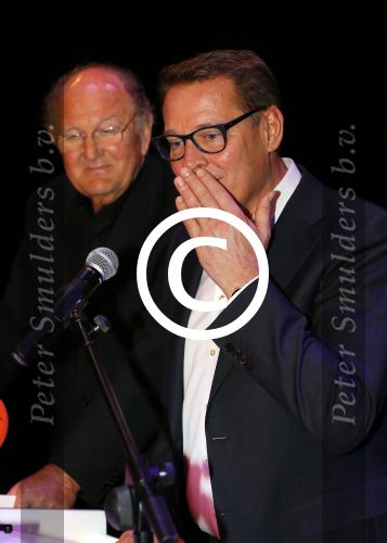 Amsterdam 17 december 2014Joop v d Ende en Albert Verlinde maken bekend op persconferentie in gebouw van Stage holding dat ze samen gaan werken.