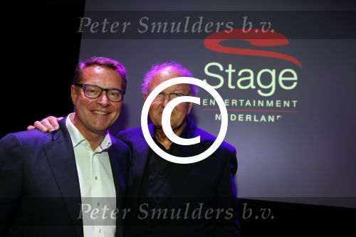 Amsterdam 17 december 2014
Joop v d Ende en Albert Verlinde maken bekend op persconferentie in gebouw van Stage holding dat ze samen gaan werken.