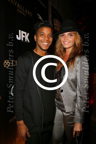 Amsterdam 8 november 2014
JFK Gala in de harbour club. Kim Feenstra met nieuwe vriend Rodney Ubbergen