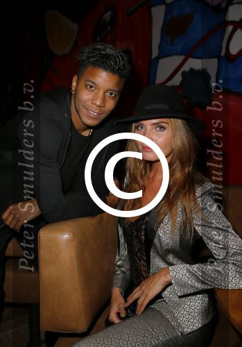Amsterdam 8 november 2014
JFK Gala in de harbour club. Kim Feenstra met nieuwe vriend Rodney Ubbergen