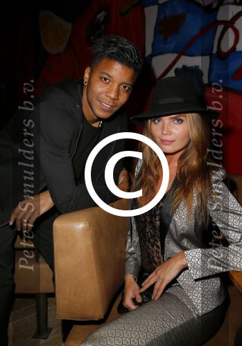 Amsterdam 8 november 2014
JFK Gala in de harbour club. Kim Feenstra met nieuwe vriend Rodney Ubbergen