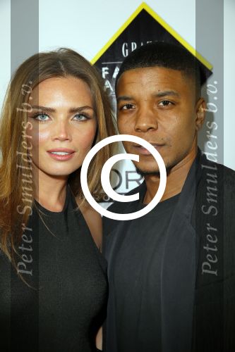 Amsterdam 9 december 2014
Grazia Style awards uitreiking in vondelpark CS.
Kim Feenstra met vriend