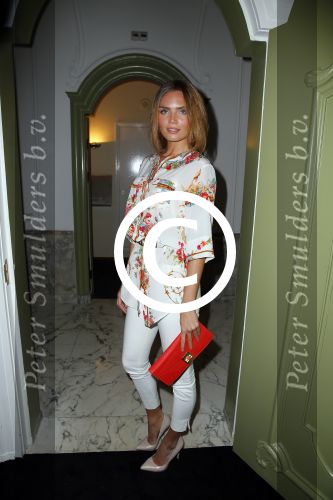 Amsterdam 24 november 2014
Het Red Carpet Dinner van Addy van den Krommenacker in het pullitzer hotel in Amsterdam. Kim Feenstra