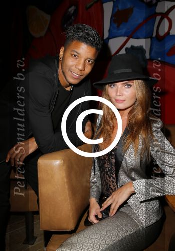 Amsterdam 8 november 2014
JFK Gala in de harbour club. Kim Feenstra met nieuwe vriend Rodney Ubbergen