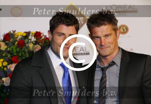 Amsterdam 9 december 2014
Grazia Style awards uitreiking in vondelpark CS. Koertjan de Bruijn met zijn zwager