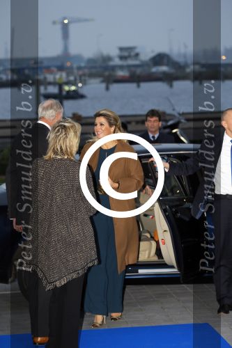 Amsterdam 1 december 2014
Koningin MÃ¡xima reikt Prins Bernhard Cultuurfonds Prijs 2014 uit in het Anne theater