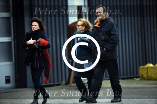 Amsterdam 17 december 2014
Jeroen Krabbe viert zijn 70e verjaardag in hotel de goudfazant.
Linda v Dijck met Dave Schram en zijn vrouw Maria Peters