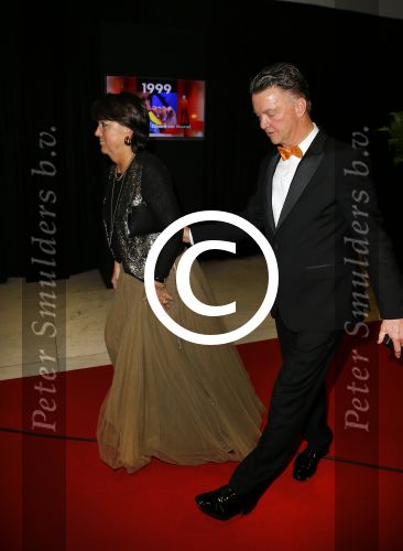 Amsterdam 16 december 2014
Sportman van het jaar verkiezing in de RAI.
Louis en Truus v Gaal
