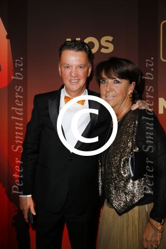 Amsterdam 16 december 2014
Sportman van het jaar verkiezing in de RAI.
Louis en Truus v Gaal