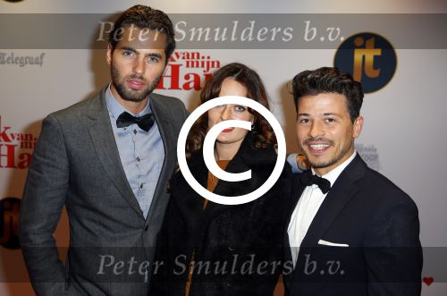Hilversum 27 oktober 2014
Premiere film pak van mijn hart van Kees v Nieuwkerk. manuel Broekman en Geza Weisz