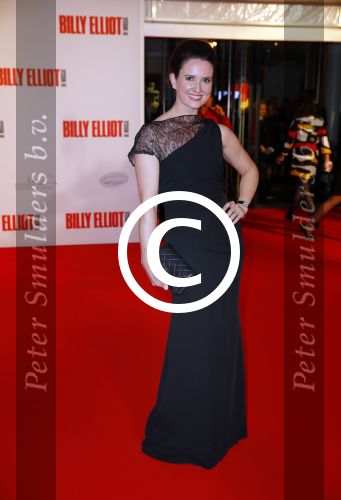 Scheveningen 30 november 2014
Premiere Billy Elliot in het circustheater. Marie Claire WEitlox
