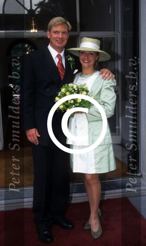 18 Juli 1997
Mariska v Kolck getrouwd met haar Knut
Foto Peter Smulders BV