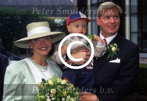18 Juli 1997
Mariska v Kolck getrouwd met haar Knut
Foto Peter Smulders BV