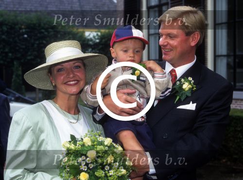 18 Juli 1997
Mariska v Kolck getrouwd met haar Knut
Foto Peter Smulders BV