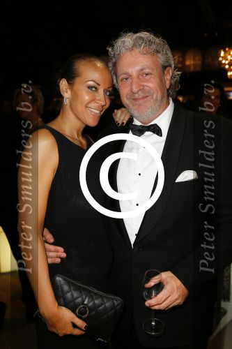 Amsterdam 11 december 2014
Luxery fair vip avond in de RAI. Mark teurlins met Yvette Rommy