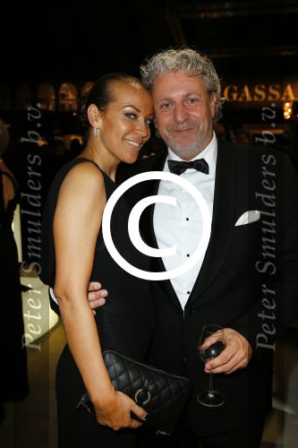Amsterdam 11 december 2014
Luxery fair vip avond in de RAI. Mark teurlins met Yvette Rommy