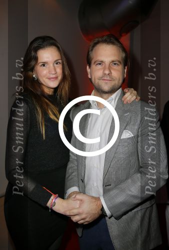 Amsterdam 12 november 2014
Feedie Launch Diner in restaurant Fifteen. Marly v d Velden met vriend