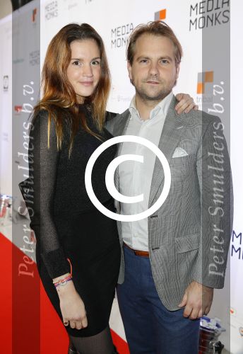 Amsterdam 12 november 2014
Feedie Launch Diner in restaurant Fifteen. Marly v d Velden met vriend