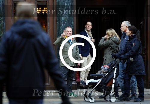 Londen 14 december 2014
Martijn Fischer met zijn nieuwe vriendin Annemarie Ubbels in Londen