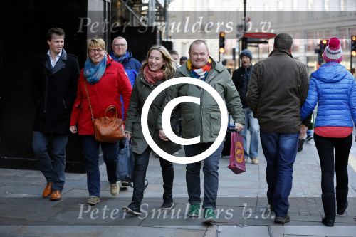Londen 14 december 2014
Martijn Fischer met zijn nieuwe vriendin Annemarie Ubbels in Londen