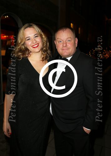 Londen 15 december 2014
Chantal Janzen en Marco Geeratz trouwen in Hotal Cafe Royal.
Het feest is s avonds in hotel Claridge\'s. Martijn Fischer met zijn vriendin Annemarie Ubbels