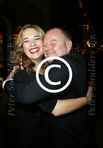 Londen 15 december 2014
Chantal Janzen en Marco Geeratz trouwen in Hotal Cafe Royal.
Het feest is s avonds in hotel Claridge\'s. Martijn Fischer met zijn vriendin Annemarie Ubbels