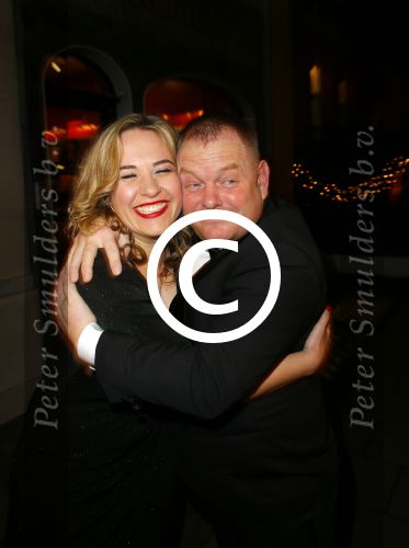 Londen 15 december 2014
Chantal Janzen en Marco Geeratz trouwen in Hotal Cafe Royal.
Het feest is s avonds in hotel Claridge\'s. Martijn Fischer met zijn vriendin Annemarie Ubbels