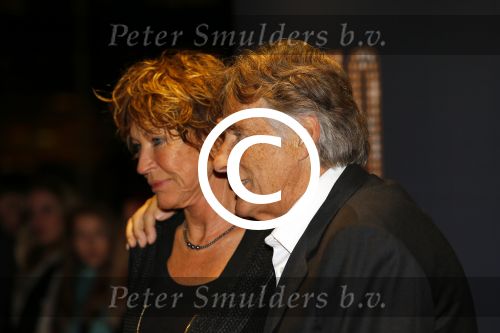 Utrecht 18 november 2014
Andre v Duin viert zijn 50 jarig artiesten bestaan in het Beatrix theater. Martin Gaus met vrouw
