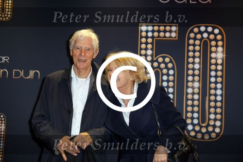 Utrecht 18 november 2014
Andre v Duin viert zijn 50 jarig artiesten bestaan in het Beatrix theater. Martine Bijl met Berend Boudewijn