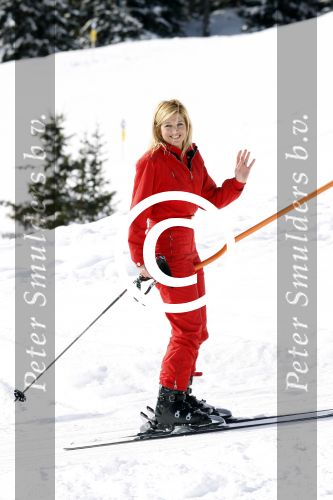Lech 16 februari 2009
Fotosessie met de koninklijke familie in Oberlech. Koningin Beatrix Prins Willem Alexander Prinses Maxima Amalia Alexia Ariane Prins Constantijn Prins es Laurentien Claus Cazimir Eloise en  Leonore.
Peter Smulders bv