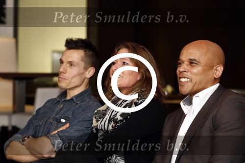 Hilversum 12 december 2014
Presentatie cast en presentatrice Yolanthe Sneijder Cabau van expeditie poolcirkel bij RTL Miek v Geenhuizen