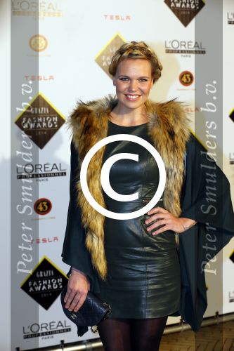 Amsterdam 9 december 2014
Grazia Style awards uitreiking in vondelpark CS.
Myrthe Milius