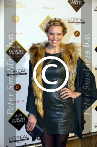 Amsterdam 9 december 2014
Grazia Style awards uitreiking in vondelpark CS.
Myrthe Milius
