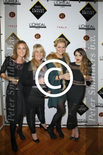 Amsterdam 9 december 2014
Grazia Style awards uitreiking in vondelpark CS.
Myrthe Milius met Christina Curry en vriendinnen