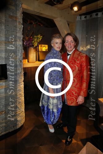 Amsterdam 11 december 2014
Luxery fair vip avond in de RAI. Osiri Shertman met vrouw