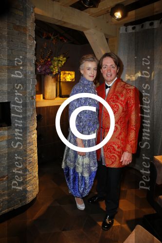 Amsterdam 11 december 2014
Luxery fair vip avond in de RAI. Osiri Shertman met vrouw