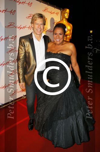 Amsterdam 15 november 2014
Bridget Maasland viert met haar familie en vrienden haar 40e verjaardag en het thema is The Oscars. Patty Brard en Antoine v d Vijver