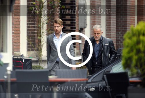 Amsterdam 19 november 2014
Peter R de Vries met zijn zoon in Amsterdam Zuid