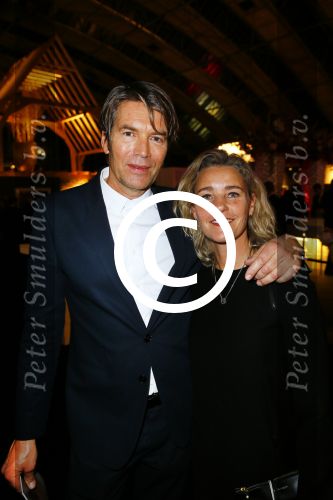 Amsterdam 11 december 2014
Luxery fair vip avond in de RAI. Piet Boon met vriendin