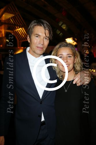 Amsterdam 11 december 2014
Luxery fair vip avond in de RAI. Piet Boon met vriendin