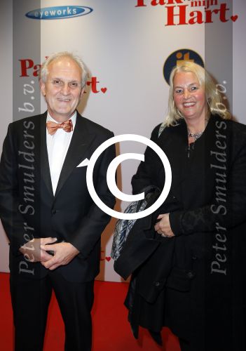 Hilversum 27 oktober 2014
Premiere film pak van mijn hart van Kees v Nieuwkerk. Pieter Broertjes met vrouw