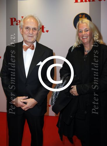 Hilversum 27 oktober 2014
Premiere film pak van mijn hart van Kees v Nieuwkerk. Pieter Broertjes met vrouw