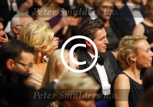 Amsterdam 16 december 2014
Sportman van het jaar verkiezing in de RAI.
Pieter v d Hoogenband met zijn nieuwe vriendin Marie Jose Krooijmans