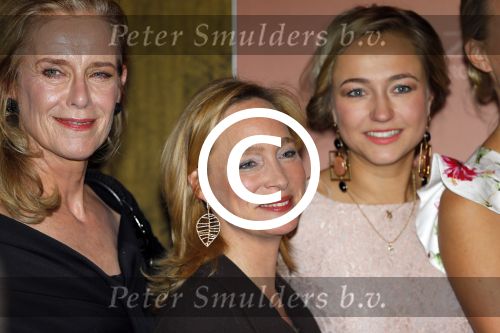 Amsterdam 24 november 2014
Het Red Carpet Dinner van Addy van den Krommenacker in het pullitzer hotel in Amsterdam. Prinses Margarita met haar eiogen oorbellen
