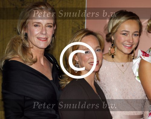 Amsterdam 24 november 2014
Het Red Carpet Dinner van Addy van den Krommenacker in het pullitzer hotel in Amsterdam. Prinses Margarita met haar eiogen oorbellen
