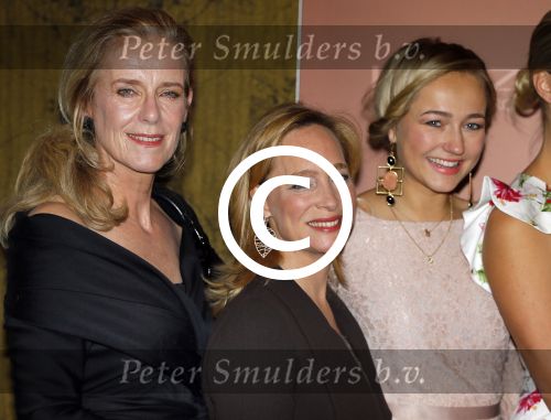 Amsterdam 24 november 2014
Het Red Carpet Dinner van Addy van den Krommenacker in het pullitzer hotel in Amsterdam. Prinses Margarita met haar eiogen oorbellen
