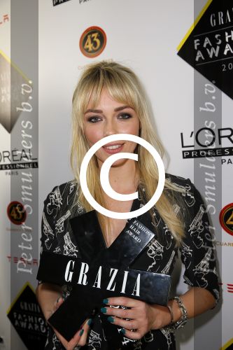 Amsterdam 9 december 2014
Grazia Style awards uitreiking in vondelpark CS. Renate Verbaan en Fred v Leer
